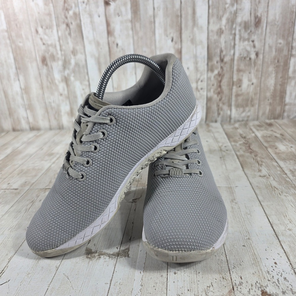 NOBULL Grey SuperFabric Trainer Womens 8.5 Mens 7 Low Top Cross Training Shoes - Picture 5 of 8